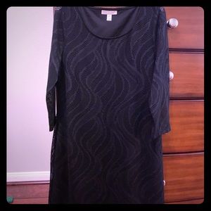 Dana Buchman Black Dress size small -new w/I tag